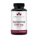 Luma Nutrition Berberine Supplement - Berberine HCL 1200mg Per Serving - Vegan, Gluten Free, Non- GMO - 60 kapsler