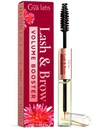 Gya Labs Lash and Brow Oil - 100% Pure Natual Organic Castor Oil Eyelash & Eyebrow Serum for Fuller- looking Lass & Brows (0,34 Fl Oz)