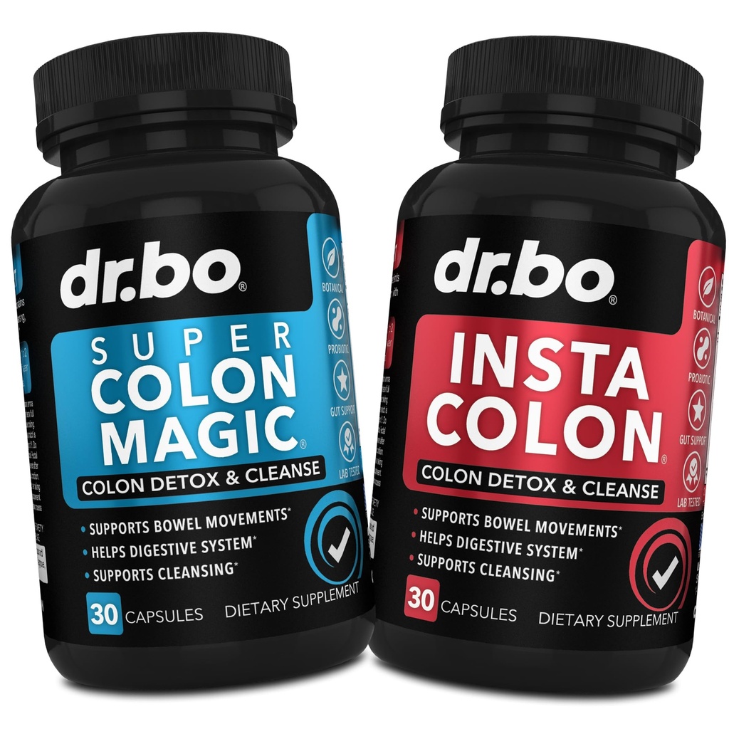 Colon Cleanser Detox supplement kapsler - 15 dages Colon Cleanse Pills & Probiotic Natural Herbal Cleansering - Daglig tarmbevægelse Kosttilskud til Intestinal Mave Bloating fordøjelig Gut Support