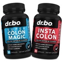 Colon Cleanser Detox supplement kapsler - 15 dages Colon Cleanse Pills & Probiotic Natural Herbal Cleansering - Daglig tarmbevægelse Kosttilskud til Intestinal Mave Bloating fordøjelig Gut Support