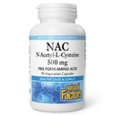 Naturlige faktorer N- Acetyl- L- Cysteine 500 mg - Understøtter sunde lever & lunger - Antioxidant Support Support Understøtter immunsystemet sundhed - 90 Vegetariske kapsler (90 Servere)