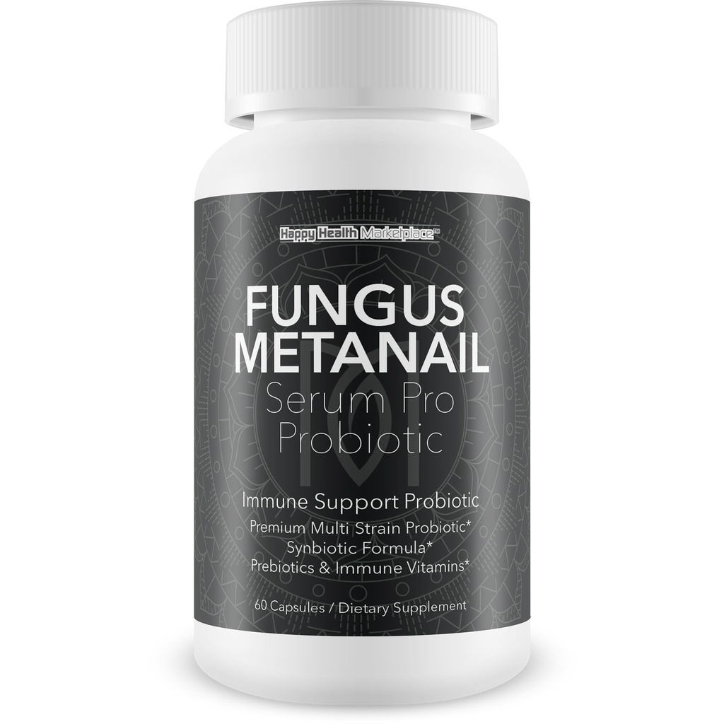 Svampe Metanail Serum Pro Probiotic - Vores bedste Probiotiske Metanail Complex Svampesøm Behandling for Toenails - Naturlige Probiotiske Svampe Metanail Toenail Behandling - Premium Metanail Serum