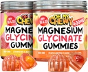 Magnesium Gummies Bundle – 2 Bottles (60 Each) – Strawberry Banana & Peach Mango