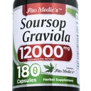 FITO MEDIC 'S Lab: 124; Soursop: 124; 180 Kapsler: 124; 12000 mg: 124; graviola: 124; koncentreret ekstrakt: 124; Ultra: høj absorption.