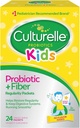 Culturelle Kids Probiotiske + Fiber Pakninger (Age 3 +) - 24 Greve - fordøjelsesmæssig sundhed & immunforsvar - Hjælper med at gendanne regelmæssighed (Emballage kan variere)