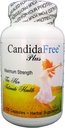 Candida- Free Natural Balance Support Formel til Gær Overvækst Rengøring og Detox for Kvinder. 120 Veganske kapsler.