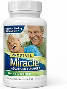 1 pakke Prostata Miracle ® Advanced Formel: med 600 mg 80% beta sitoserol, udvundet af Pine (Soy- Free, Non GMO)