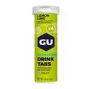 GU Energy Hydration Electrolyte Drink Tablets, Forbedret Endurance Sport Drikke til løb, Cykling, Triathlon, 4-greve (48 Servere), Lemon Lime