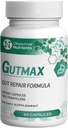 Gutmax Gut Repair Formel med Lactoferrin og Butyrate, Enteric Kapsler, Ingen Fillers eller Flow Agents, 60 Greve