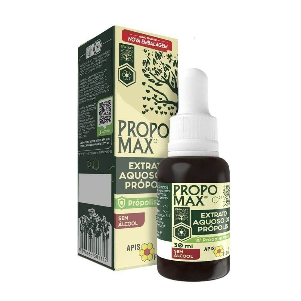 Apis Flora Brasiliansk Green Bee Propolis, High in Flavonoider og Artepillin- C 7, Wax- Free, Alkoholfri, 30ml (Pack of 2)