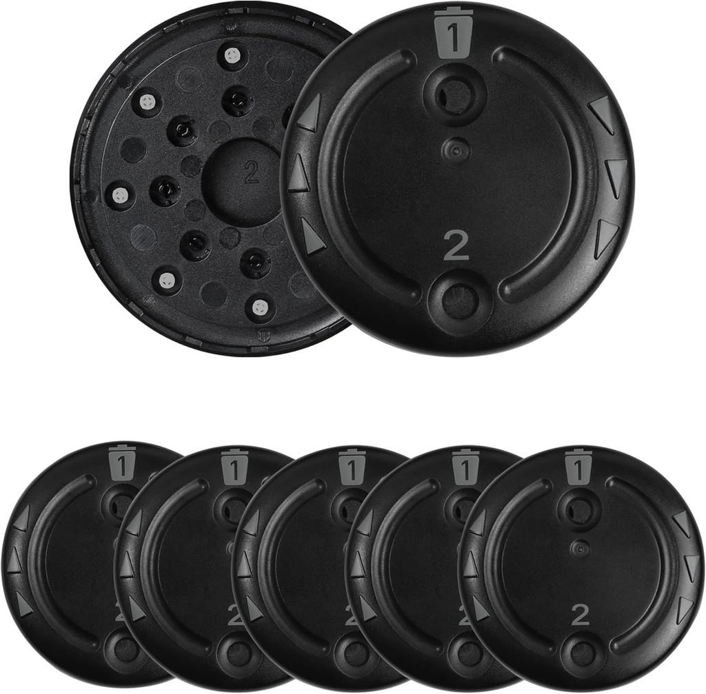 5 pakker (40 stk.) Unitron Wax Guards Cerushield Disk v2.0 098- 0445 til fonak, høreapparat Tilbehør Wax Filtre, Phonak Høreapparat Filtre Wax Guard