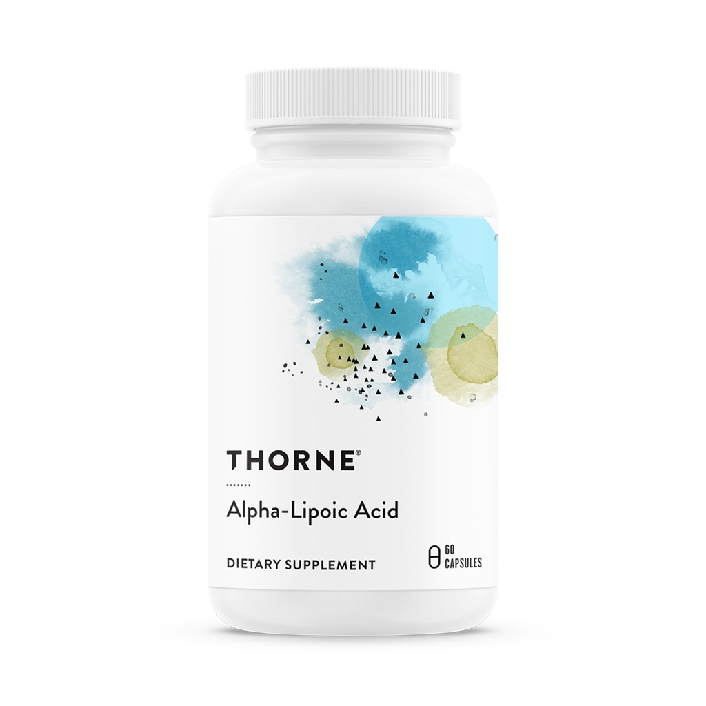 THORNE - Alpha- Lipoic Acid - 300 mg - Supplement for leverdetox, Antioxidant Support, Nerve Sundhed & Mental Sharpness * - 60 Servering
