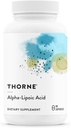 THORNE - Alpha-Lipoic Acid - 300 mg - Supplement for Liver Detox, Antioxidant Support, Nerve Health & Mental Sharpness* - 60 Servings