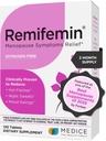 Remifemin Menopause Symptomer Relief - Klinisk Proven Ingredienser - Menopause Kosttilskud - Black Cohosh - Estrogen-Free - Made in Germany - 120 tabletter
