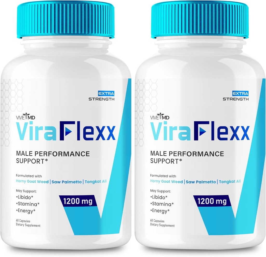 VIVE MD száFlexx til mænd, száFlexx Mand Enchantment - maksimal ydeevne, Alle naturlige kost supplement Ekstra styrke piller, száFlexx Pro understøtter samlet sundhed, Vira Flexx anmeldelser (2 Pack)