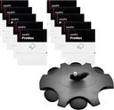 (60 stk) Minifit Prowax Wax Gards Filtre til Oticon Høremidler, Oticon Minifit Høremidler Erstatning Dele Supplies Rengøring Kit Tilbehør