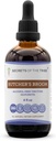 Secrets of the Tribe Butcher 's Broom Tincture Alcohol- Free Liquid Extract, Butcher' s Broom (Ruscus aculeatus) Tørret rod (4 FL OZ)