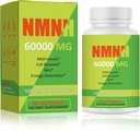 NMNH 500mg (Dihydronicotinamid Mononucleot), NMN Supplement Alternativ med NR, TMG, Resveratrol, COQ10, NAD Supplement, Energy, Boost NAD + Niveauer, 60 kapsler