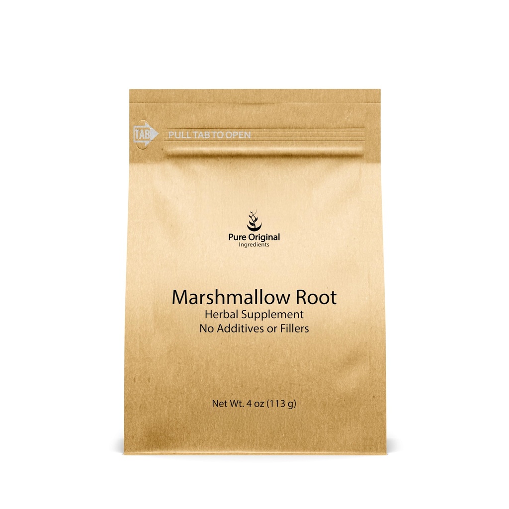 PURE ORIGINALSKE INGREDIENSER Marshmallow Root Extract (4 oz), Powder, Urtetilskud