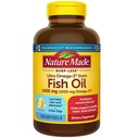 Nature Made Ultra Omega-3 Burpless Fish Oil 1400 mg Softgel w. Omega 3 1000 mg 130 Ct