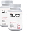 Gluco supplement, Gluco kapsel - Avanceret formel Gluco, Gluco maksimal styrke anmeldelser, 60 kapsler (2 PC)