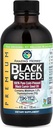 Amazing Herbs Premium Black Seed Oil - Cold Pressed Nigella Sativa aids i fordøjelsessygdomme, immunforsvar, hjernefunktion, fælles mobilitet, Gluten Free, Non GMO - 4 Fl Oz