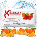 Krampade Original 2K - 2000 mg Kalium Electrolyte Powder Drink Mix 124; Cramp Relief - Hydration - Øget ydeevne