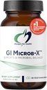 Design til sundhed GI Microb- X - Botanical Gut Support, Cleanse + Detox supplement med Tribulus, Berberine + Barberry Extract - Vegetar + Non- GMO (60 kapsler)