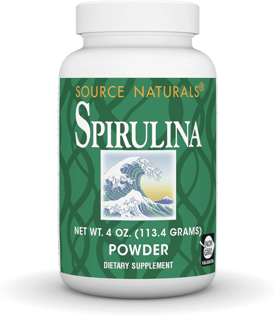 Source Naturals Spirulina - for immunsystem support - 4 oz pulver
