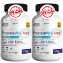 ProstateViva Max Kosttilskud til mænd kapsler, Sundhedstillæg - maksimal styrke, Alle naturlige til at understøtte normal og sund funktion (120 Kapsler)