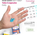 CONCEIVE PLUS Herre motilitet Bundle Herre Fertilitet 60 + motilitet Supplement 60 Kapsler