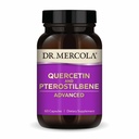 Dr. Mercola Quercetin & Pterostilben Advanced - Understøtter Respiratoriske & immunforsvar - 500 mg Quercetin - High- Biotilgængelighed Formel - Non- GMO, Gluten- Free & Soy Free - 60 kapsler (30 Servere)