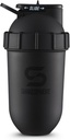 SHAKESPHERE Shaker Flaske - 24oz læk proof Protein Shaker Flaske til før træning, Smoothie, og pulver drik mixer, No- Blade mixer til gym, BPA- fri, let ren & nem at bære (Matte Black)