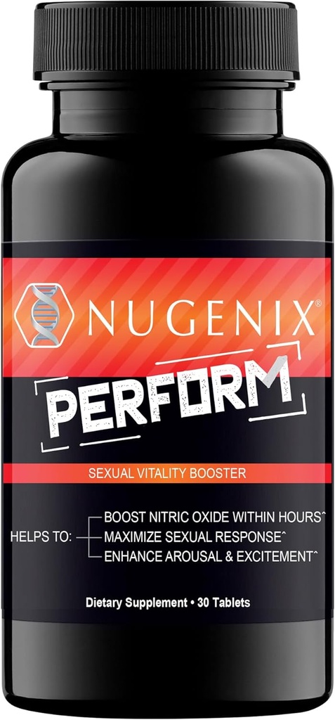 Nugenix performer, nitrogenoxid og vitality booster for mænd - 30ct