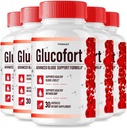(5 Pack) Glucofort, Max Advanced Blood Support Formel Kapsler
