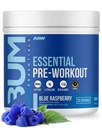 RAW Nutrition - Essential Pre - Chris Bumstead Pre Workout Formel, Sports Nutrition Pre-Workout Powders - 124; Mænd og kvinder drikke, Energy Powder til at arbejde ud (Blå Hindbær)