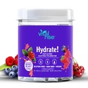 Vital Rise ® Hydrate! - Berry Blast - Hydration Powder Packets # 124; Lavnatriumelektrolyte Drink Mix # 124; Easy Open Single- Serving Stick # 124; Non- GMO 'er # 124; 20 Servering (pakke med 1)