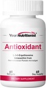 Antioxidant Softgel - Astaxanthin fra Algae, Ergothioneine - 60 Counts, 60 Day Supply