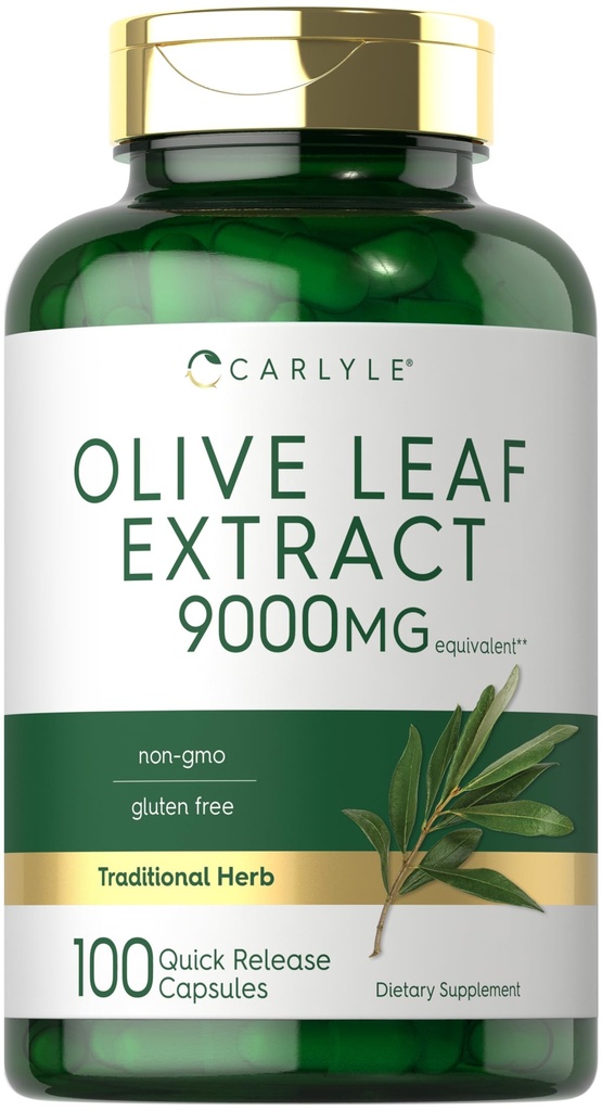 Carlyle Olive Leaf Extract Kapslerne er 124; 9000mg