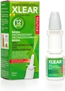 Xlear 12- Hour Nasal Decongestant Spray, Natural Saline Nasal Spray med Xylitol og Oxymetazolin, Instant Sinus Tryk og Congestion Relief for børn og voksne 0,5 fl oz (pakke med 1)