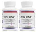 Pros- TEROL (2 Flaske kit), Prostate Relief med 900 mg Plant Steroler med Græskar frø, Stinging Nettle Root, Ginger Root, Lakrids Root Udtrækker 90 kapsler
