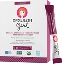 Regelmæssig Pige Wellness - Økologisk Tranebær, Prebiotic Fiber & Probiotic Supplement, 30 Servering