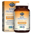 Have af liv Probiotika for kvinder og mænd - Raw Probiotika Ultimate Care 100 Millioner CFU Probiotisk supplement, Daglig Probiotika for voksne med fordøjelige enzymer, 30 kapsler