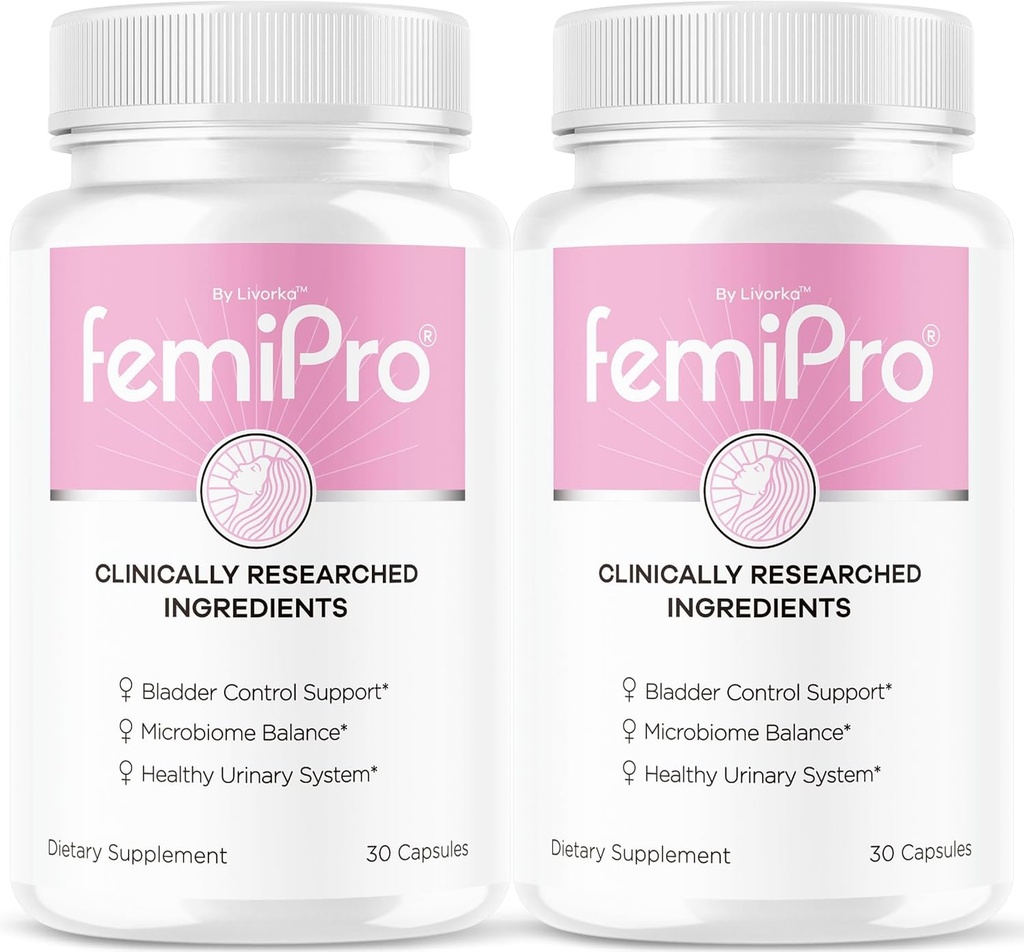 (2 Pack) FemiPro Brege Control Pills - Original FemiPro Kapsler, Femi Pro Brege Control Support, Probitic FemiPro Pills til Samlet Sundhed og Wellness anmeldelser, 60 Kapsler 2 Måneder