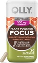 OLLY Focus Adaptogen, Ginseng, Gotu Kola, Mood Support, Vegetariske Kapsler - 30ct