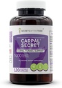 Hemmeligheder i Tribe - Carpal Secret, Carpal Tunnel Support, Herbal Supplement Blend (120 kapsler)