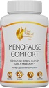 Cocó March N.M.D Menopause Comfort Fast Relief from Flushing, Cooling Herbal Blend - Dairy Free, Gluten Free, Vegan, GMO Free, 90 Veggie Caps