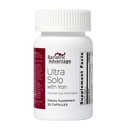 Bariatric Advantage Ultra Solo med jern - Once- Per- Day Daily Multivitamin - for Bariatric Patienter - med thiamin, vitamin A & mere - Gluten Free - 30 kapsler