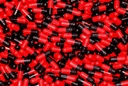 XPRS Nutra Size 3 Empty Capsules - 5000 Count Empty Gelatin Capsules - Pills DIY Capsule Filling - Pure Bovine Pill Gel Caps for Do-It-Yourself Supplements (Black/Red)