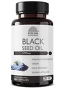Black Seed Oil Capsules Removal 124; (non-GMO & Vegan) Cold- presset Nigella Sativa giver Pure Black Cumin Seed Oil Removal 124; Super Antioxidant til fordøjelse, Joints, Hår & Skin Removal 124; 500mg per Capsule